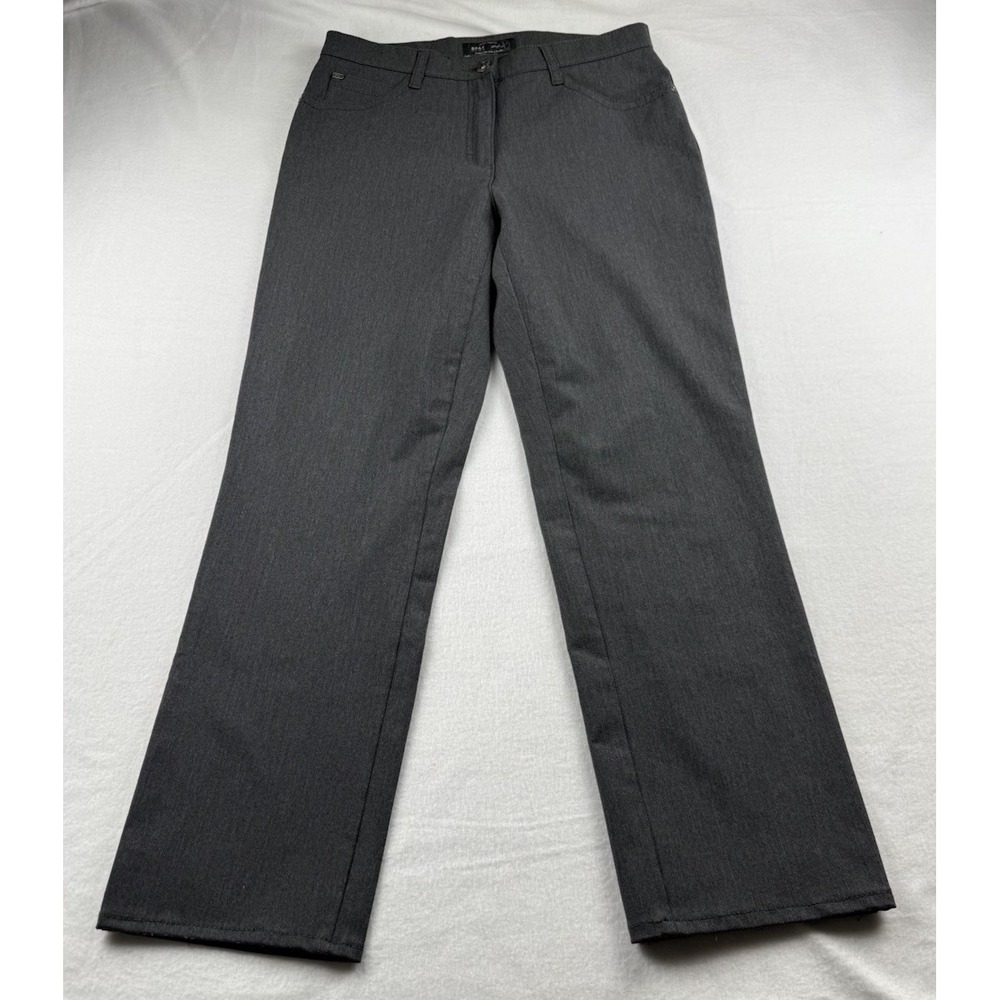 BRAX Feel Good Carola Stretch Trouser Pants Women's Size 30 Gray 28 Inseam